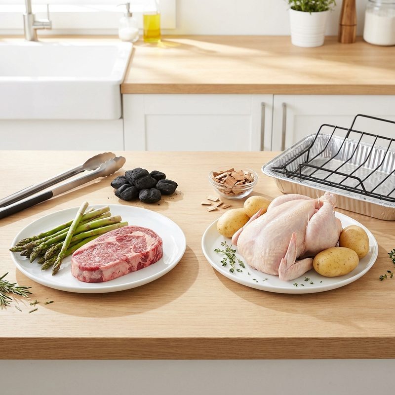 Direct vs Indirect Grilling