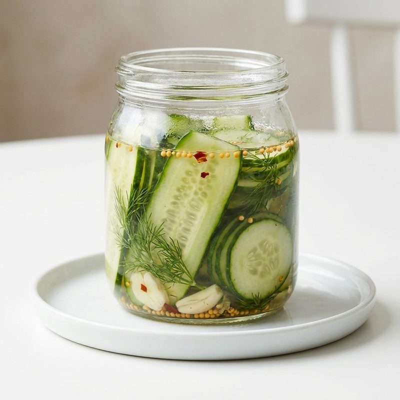 HCG Diet Microwave Dill Pickles