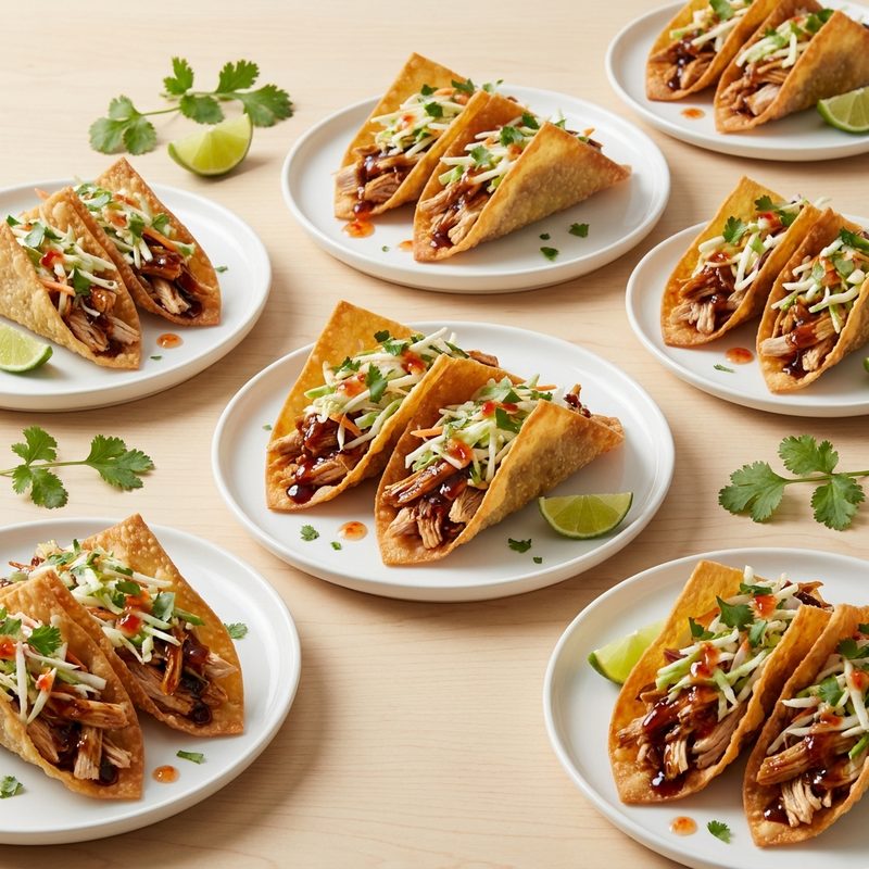 Restaurant Applebees Wonton Tacos