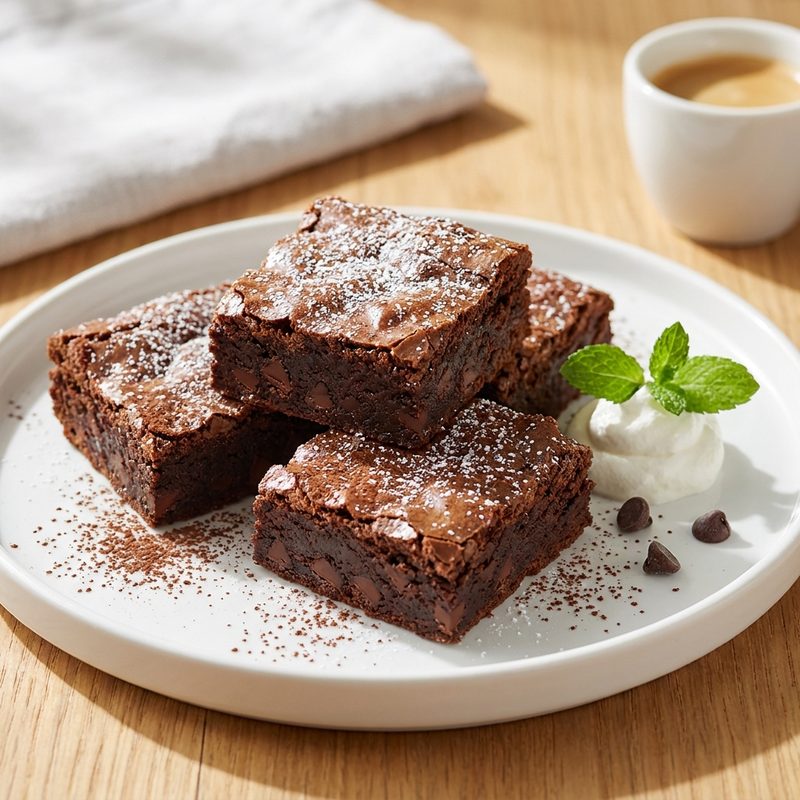 Restaurant Famous Daves Kahlua Fudge Brownies