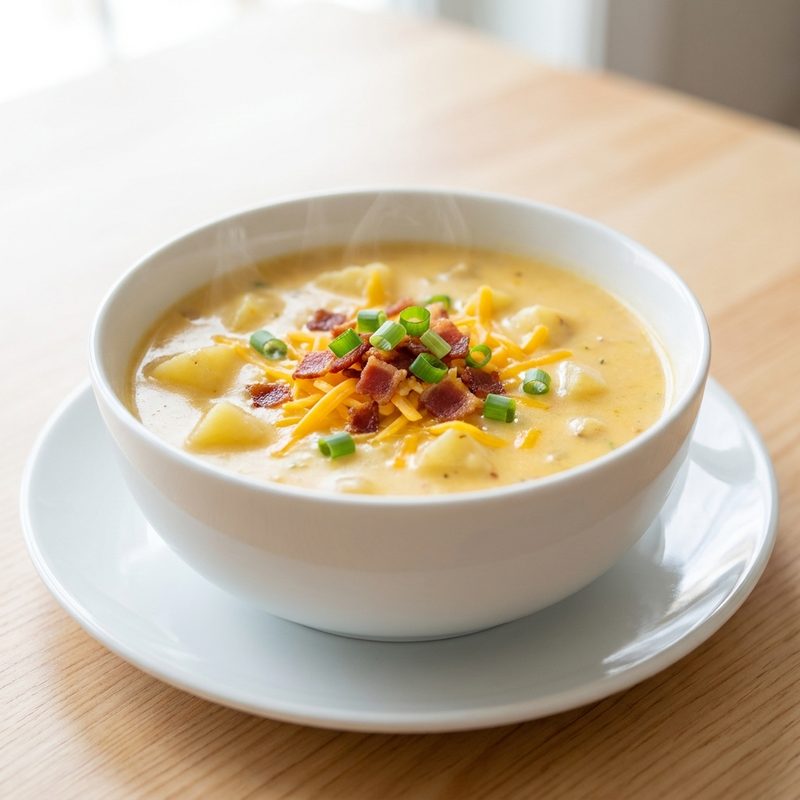 Restaurant Ruby Tuesdays Potato Cheese Soup