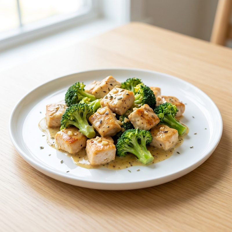 South Beach Diet Broccoli Chicken Dijon