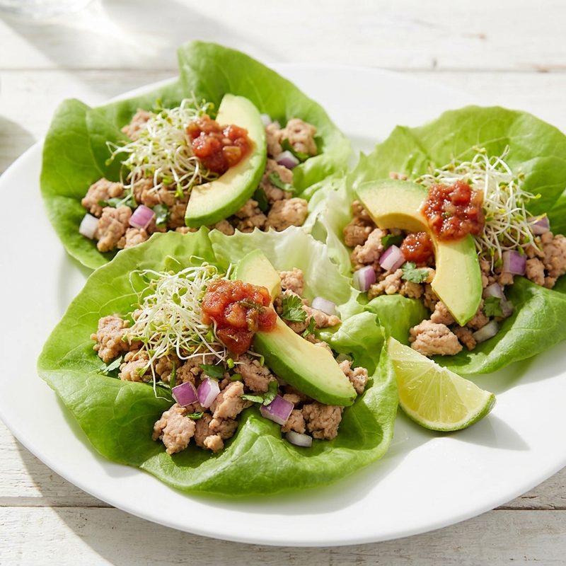 South Beach Diet California Lettuce Wrap