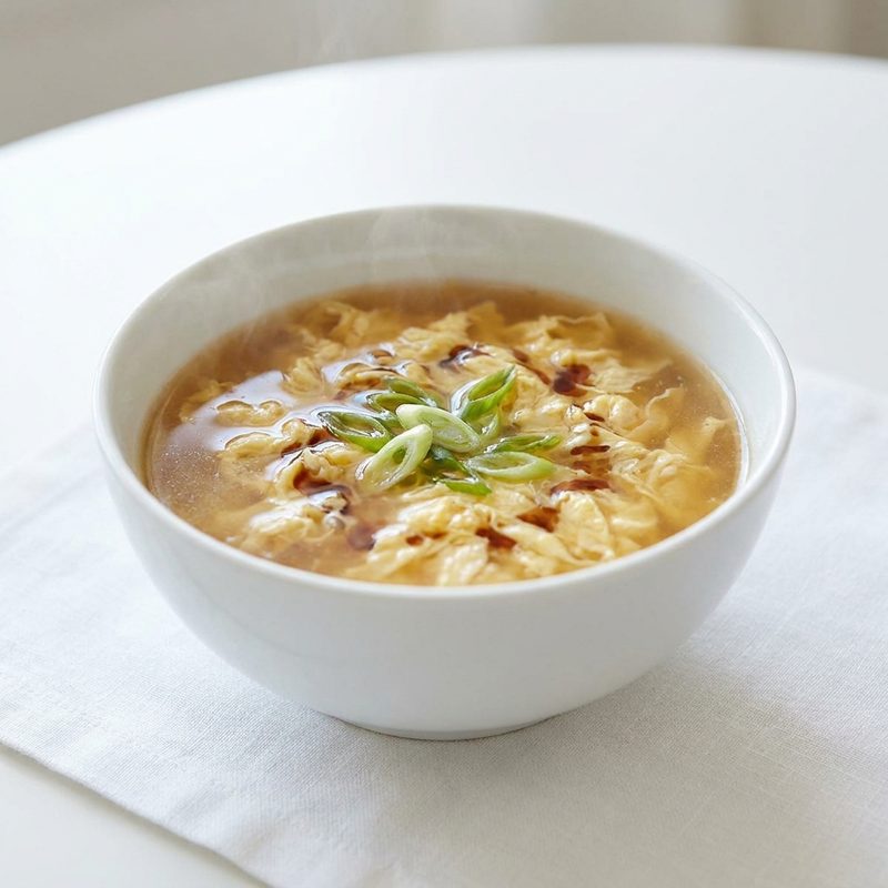 South Beach Diet Egg Drop Soup
