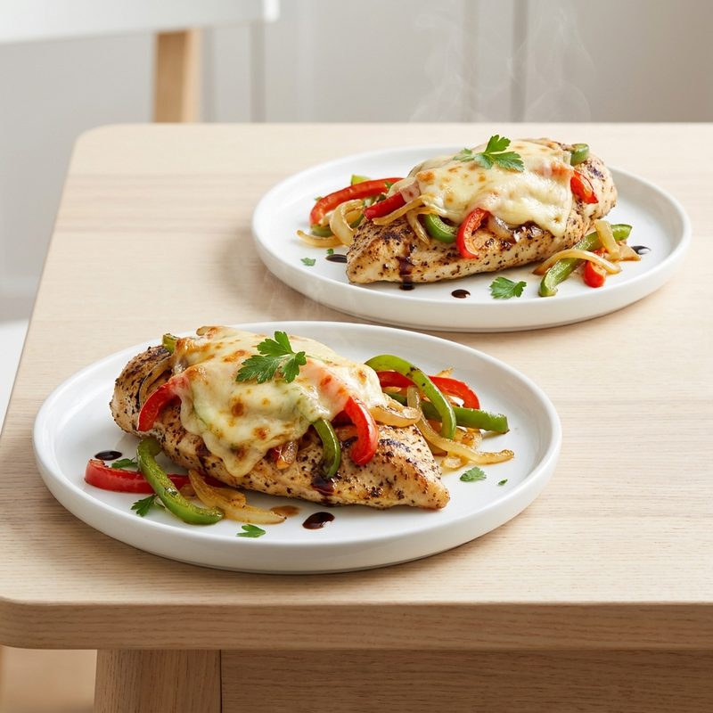 South Beach Diet Provolone Chicken Melts