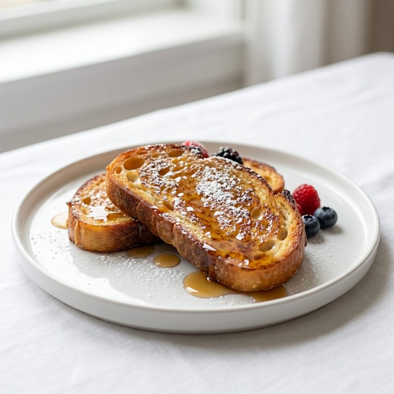 Vegetarian Vegan French Toast