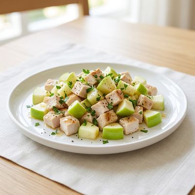 HCG Diet Apple Chicken Salad