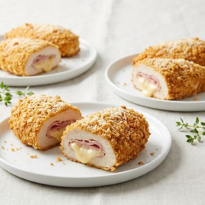 Low Carb Baked Chicken Cordon Bleu
