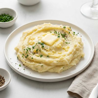 Restaurant Applebees Garlic Mashed Potatoes