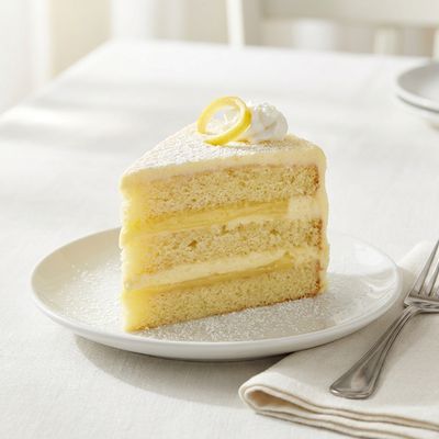 Restaurant Olive Garden Lemon Cream Cake