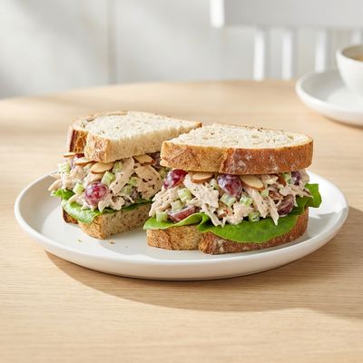Restaurant Panera Bread Almond Chicken Salad Sandwich