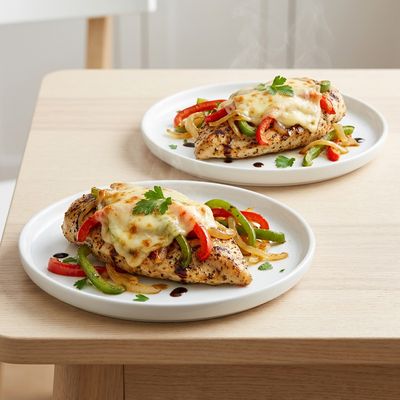 South Beach Diet Provolone Chicken Melts